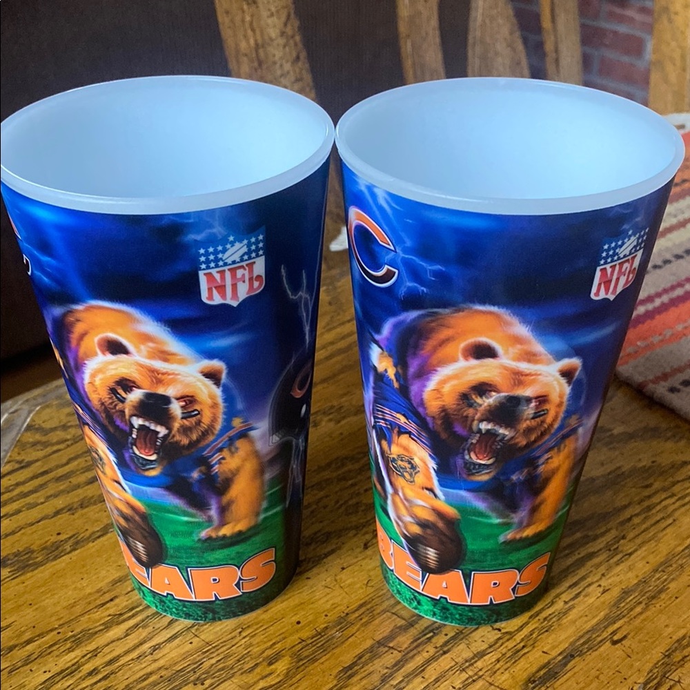 Chicago Bears 3D NFL Tumblers